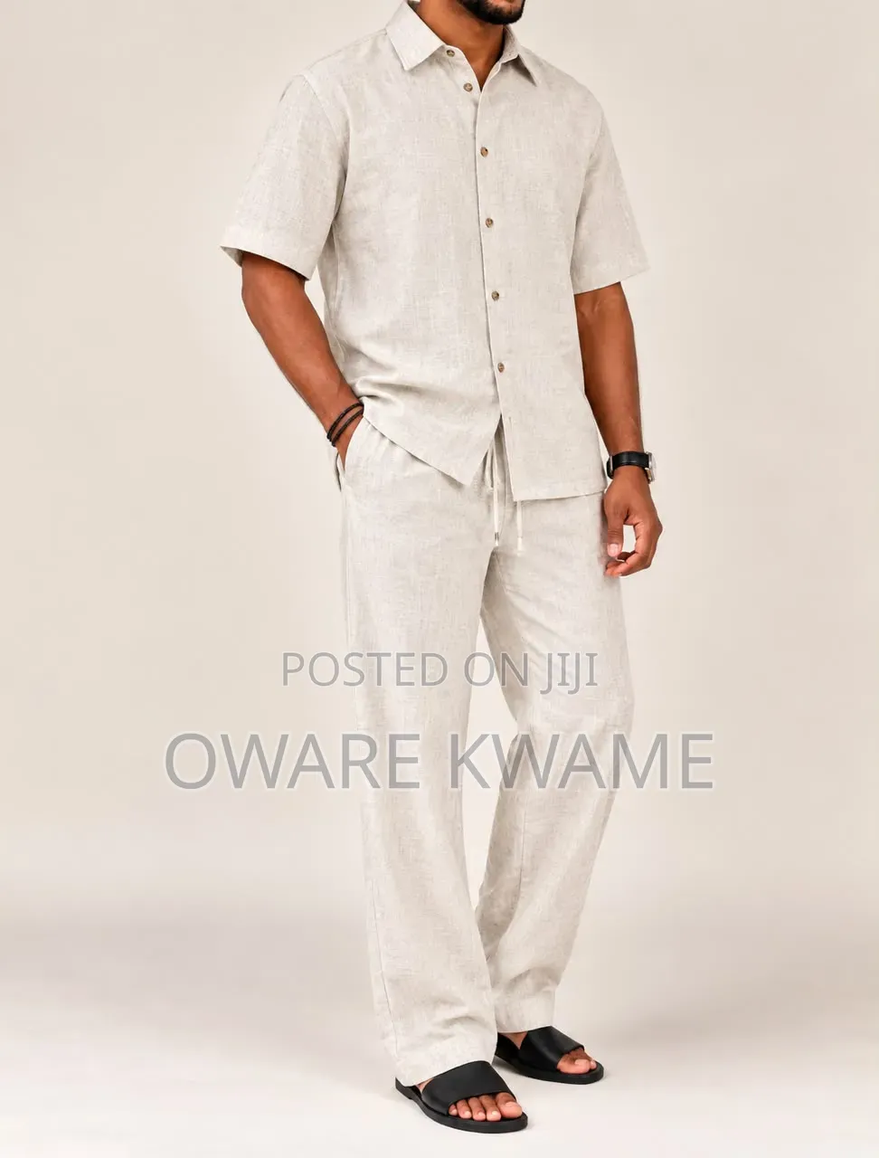 Linen Top and Down
