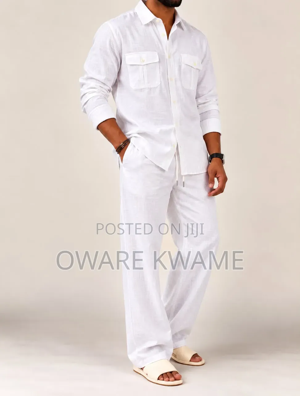 Linen Top and Down