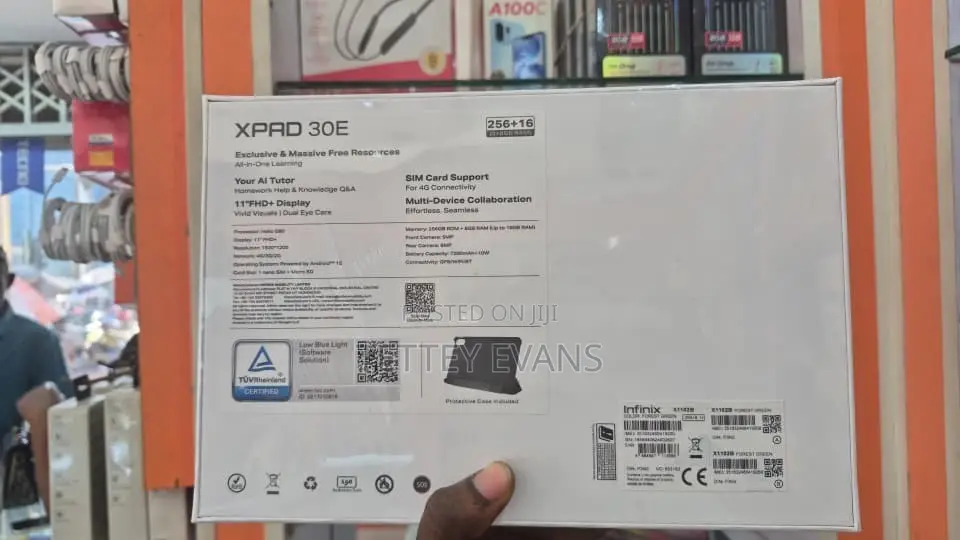New Infinix Xpad 30E 128 GB Gray