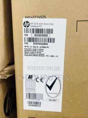 New Desktop Computer HP AiO 24 8GB Intel Core i3 SSD 512GB