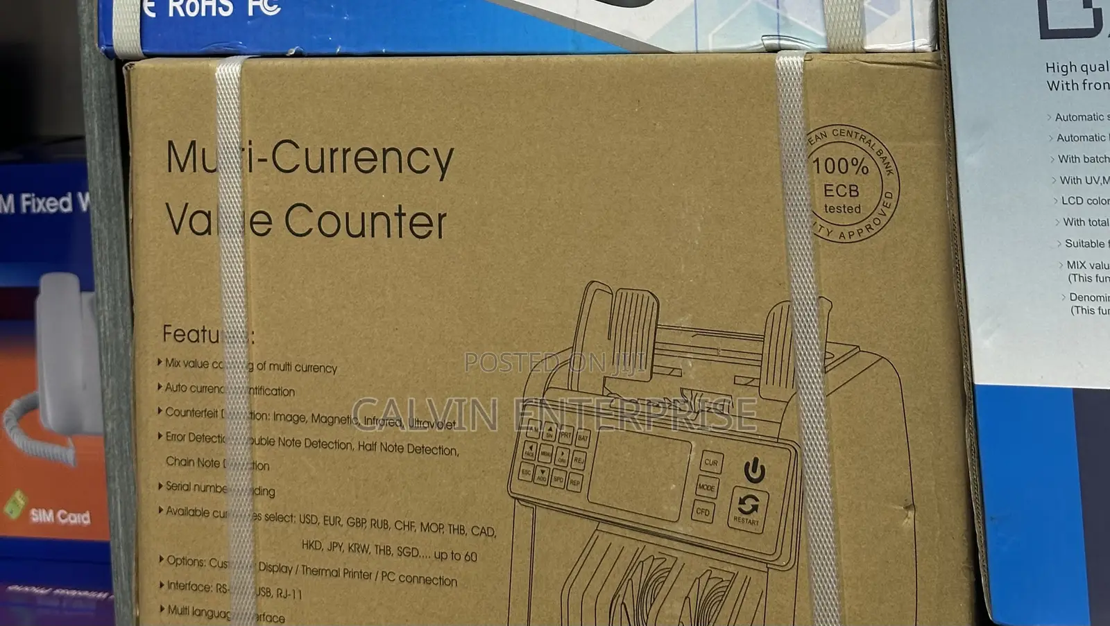 Al-920 Mixed Currency Automatic Bill Counter (Multi Currency Counter)