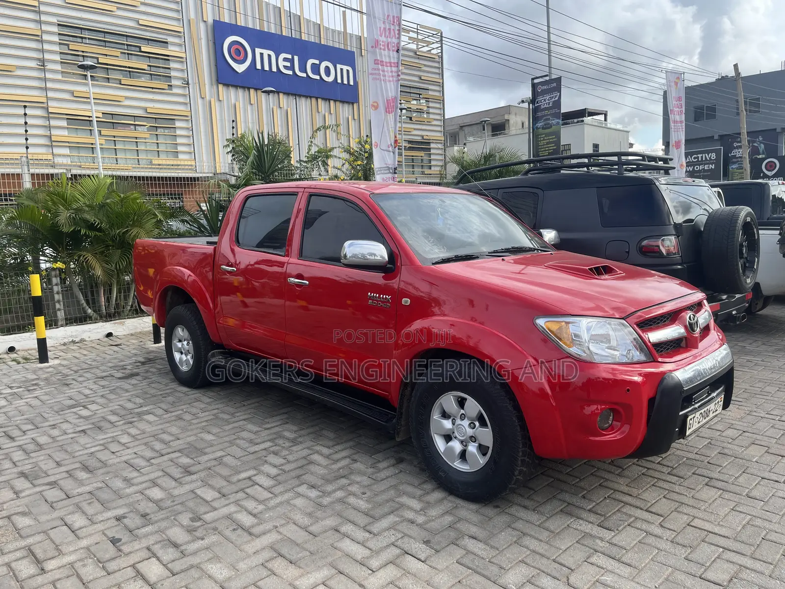 Toyota Hilux 3.0 D-4D 4x4 2012 Red
