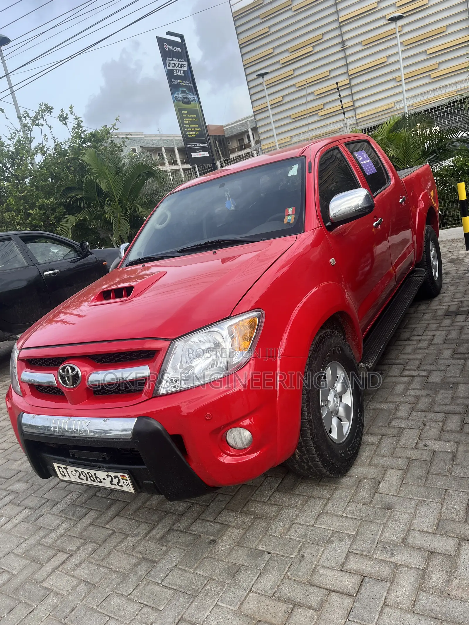 Toyota Hilux 3.0 D-4D 4x4 2012 Red