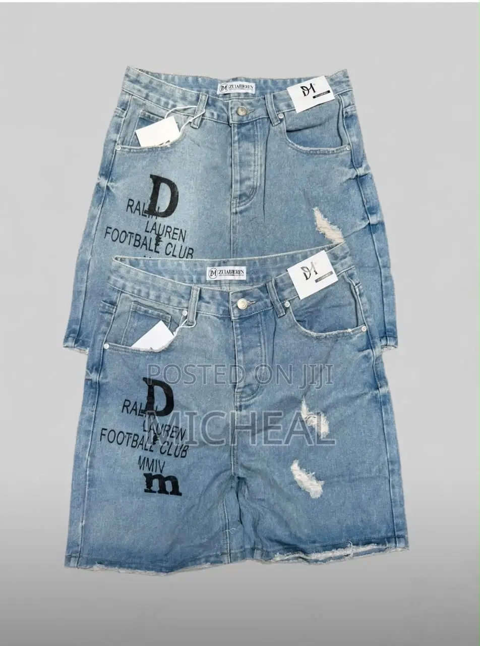 *Quality Jeans Short* *Available Sizes: 30,31,32,33,34,36*