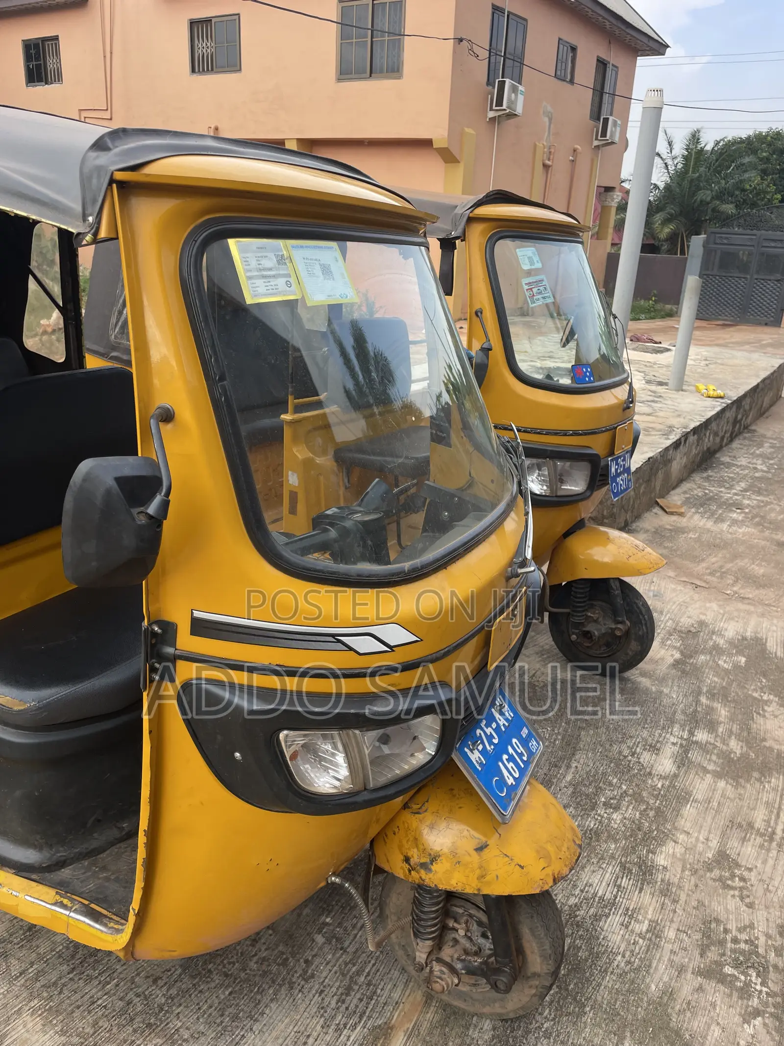 Tricycle 2025 Yellow
