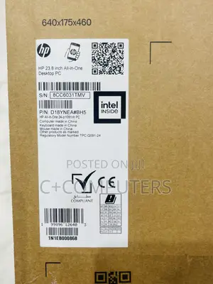 New Desktop Computer HP AiO 24 8GB Intel Core Ultra 5 SSD 512GB