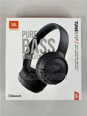 Original USA JBL Tune 510BT Wireless Bluetooth Headphones Pure Bass