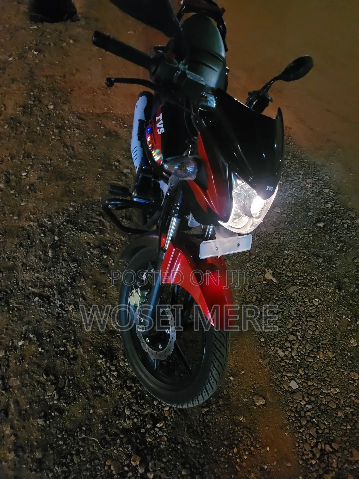 New TVS 2025 Red
