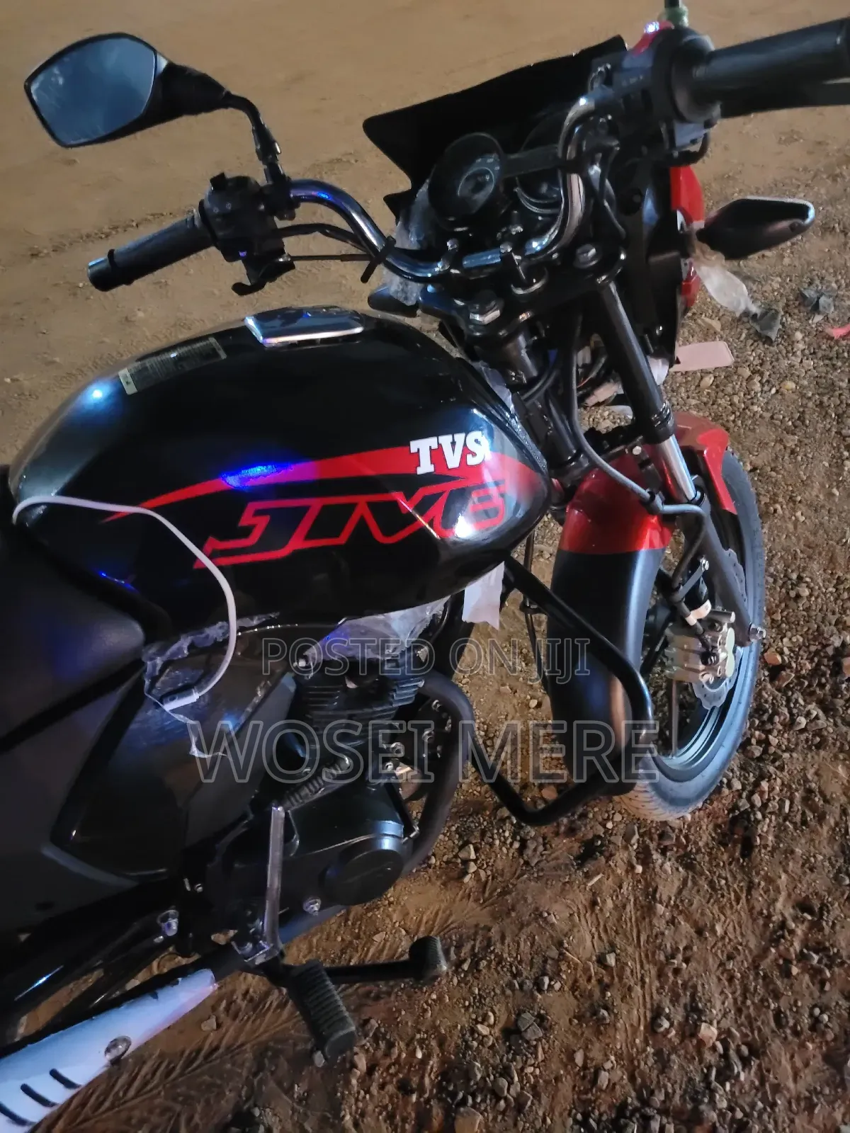 New TVS 2025 Red