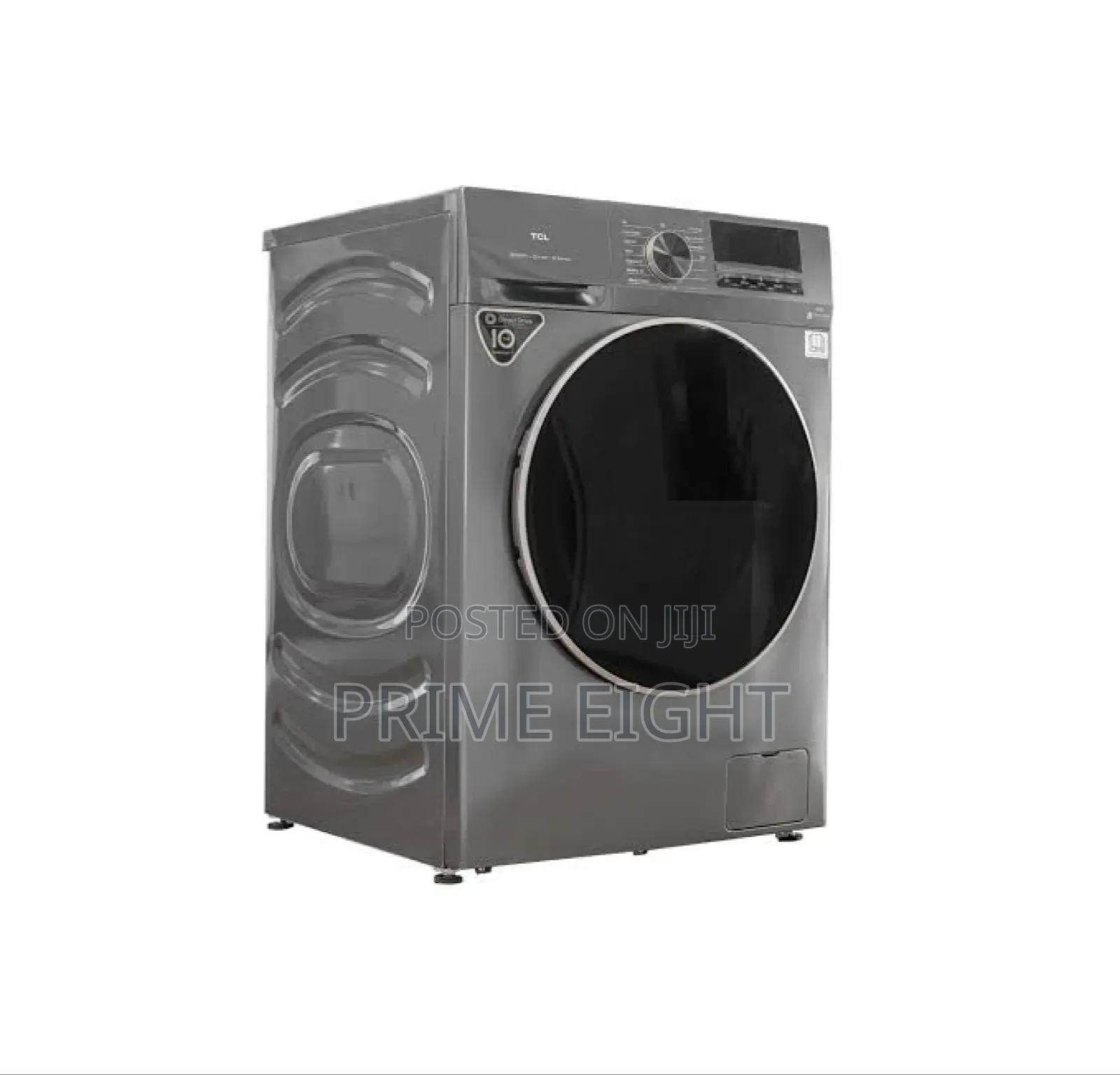 TCL (10.5Kg) Front Load Inverter P211FLG Washing Machine Available