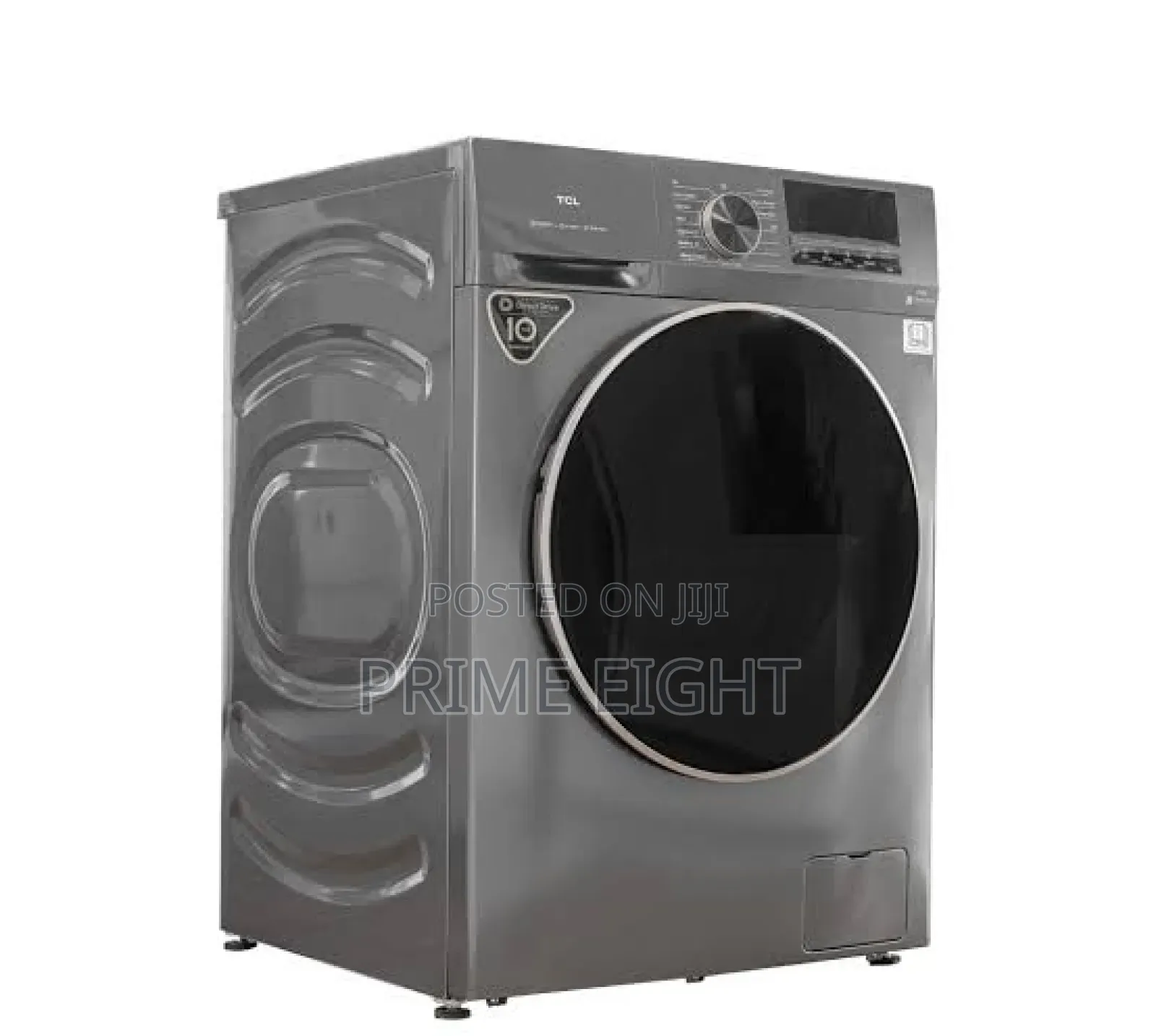 TCL (10.5Kg) Front Load Inverter P211FLG Washing Machine Available