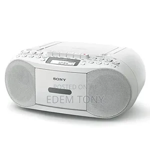 Sony CFDS70W Cassette/Cd Boombox