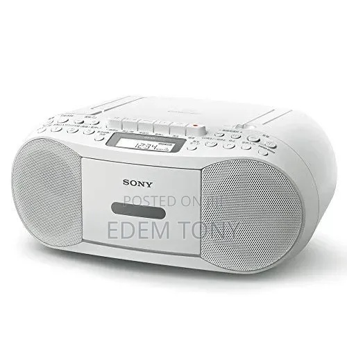 Sony CFDS70W Cassette/Cd Boombox