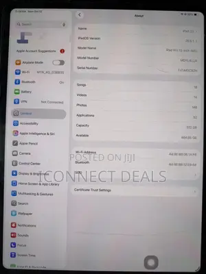 Apple iPad Pro 13 (2025) 512 GB Gray