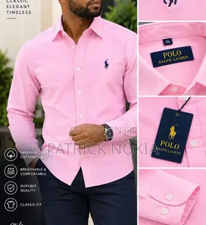 Polo Ralph Lauren Men Long Sleeve Pink