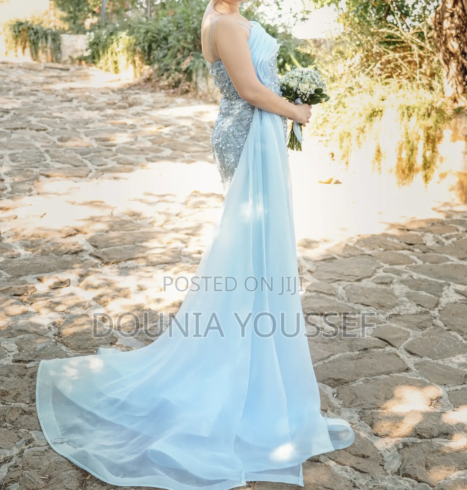 Blue Evening Dress