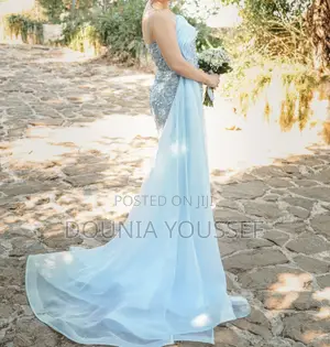Blue Evening Dress
