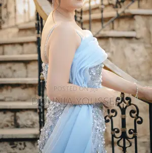 Blue Evening Dress