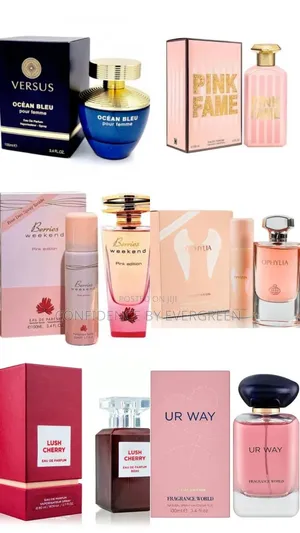 Fragrance World Perfumes (Lush Cherry, Ophylia, Berries Weekend, Ect