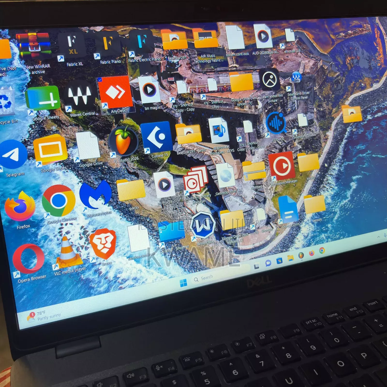 Laptop Dell Latitude 5500 8GB Intel Core i7 SSD 256GB