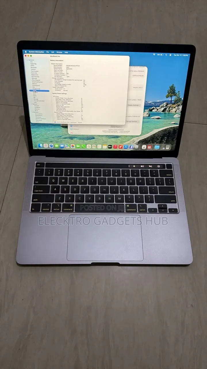 Laptop Apple MacBook Pro 2020 16GB Intel Core i5 SSD 256GB