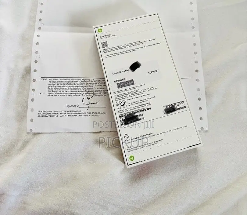 New Apple iPhone 17 Pro Max 1 TB White