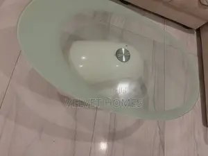 Modern Oval Glass Coffee Table