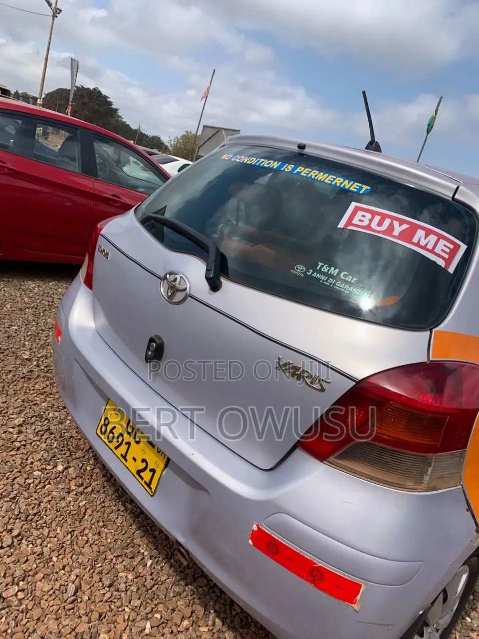 Toyota Yaris 2010 Silver