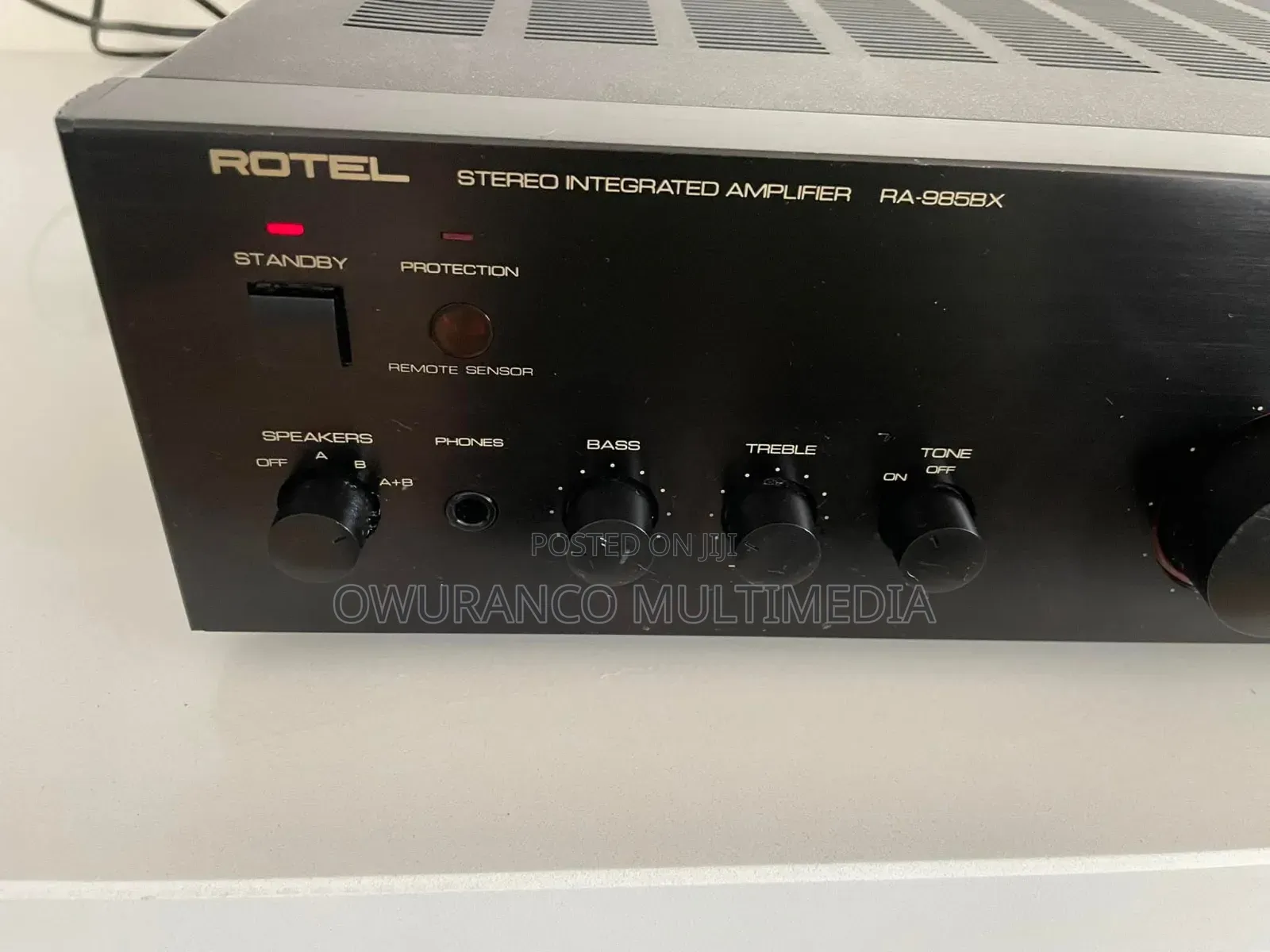 Rotel RA-985BX Stereo Amplifier 400W Audiophile HiFi Phono Pre-Out