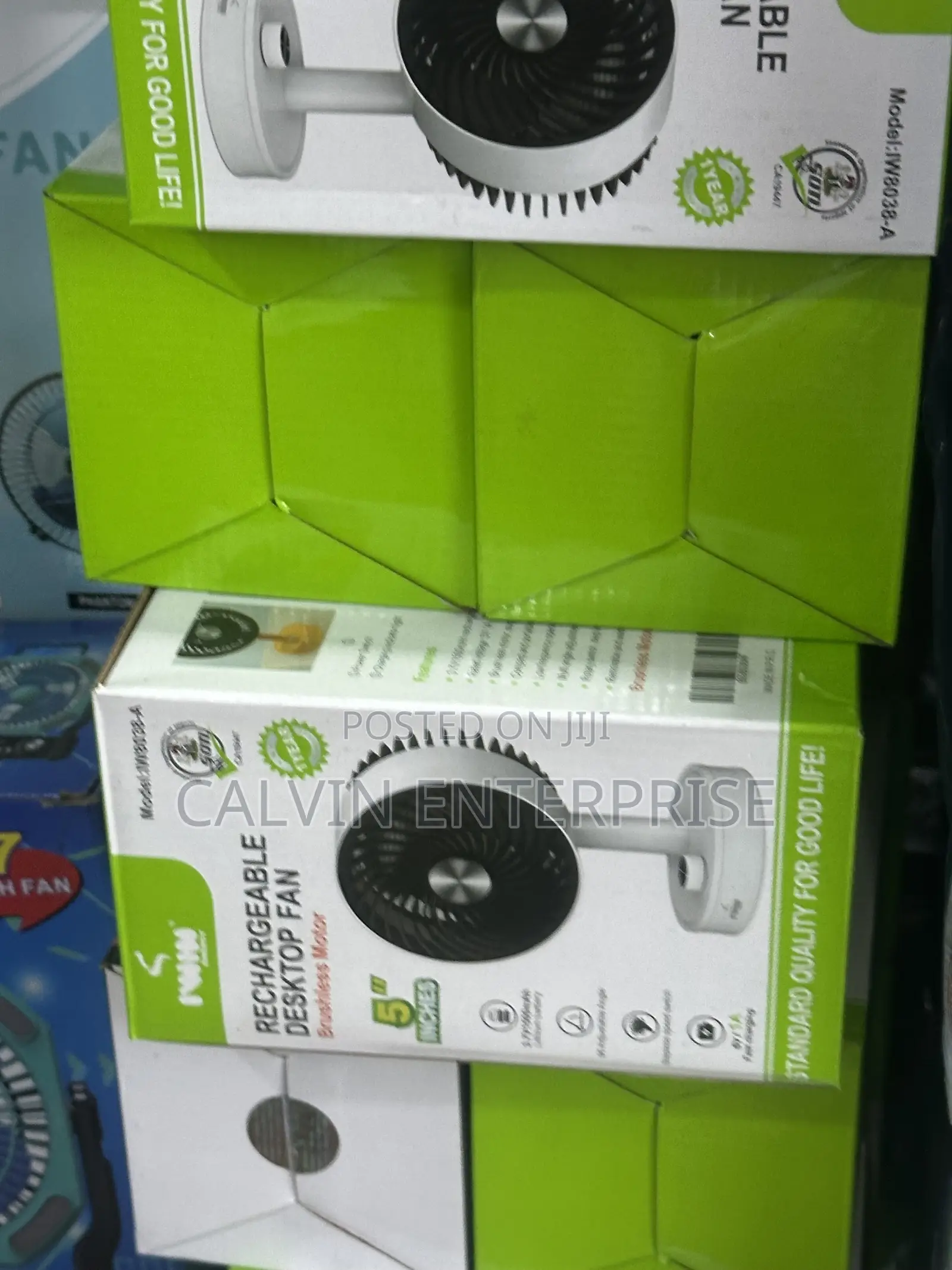 3in1 Rechargeable Potable Outdoor Fan With Good Quality