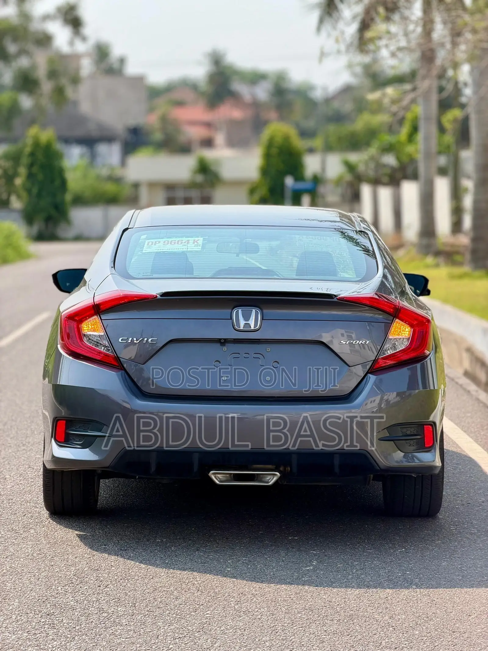 Honda Civic Sport Sedan 2019 Gray