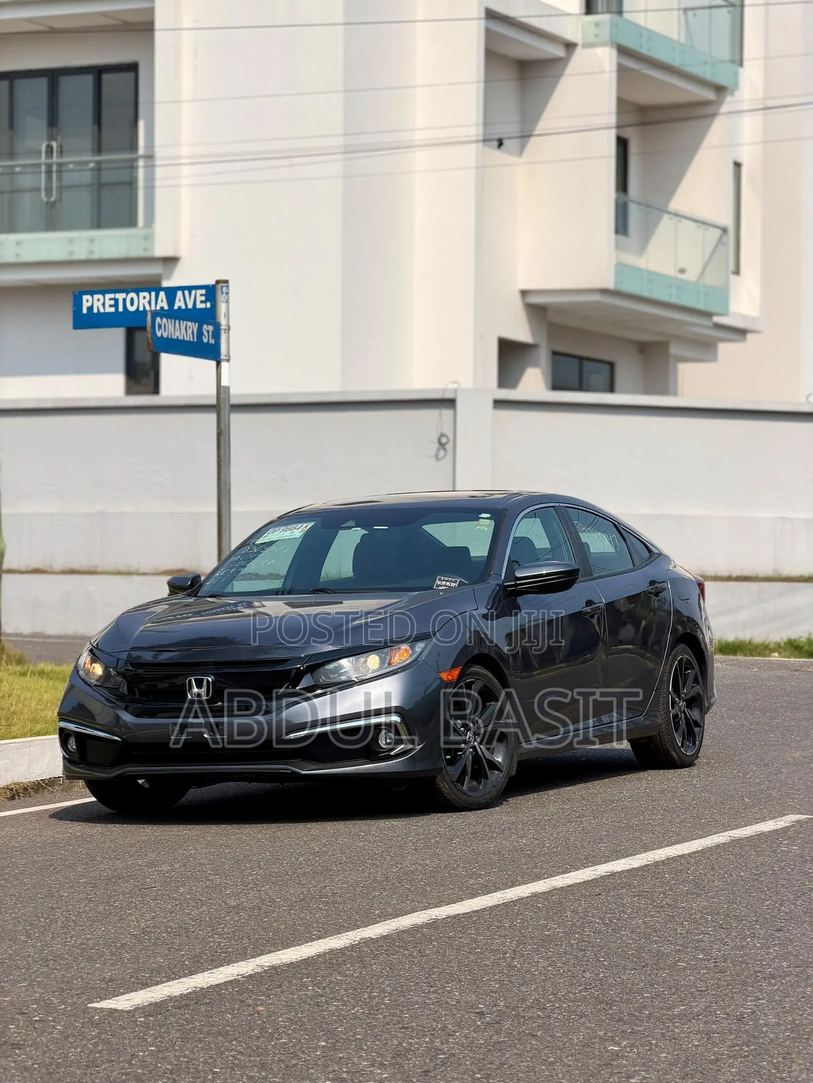 Honda Civic Sport Sedan 2019 Gray