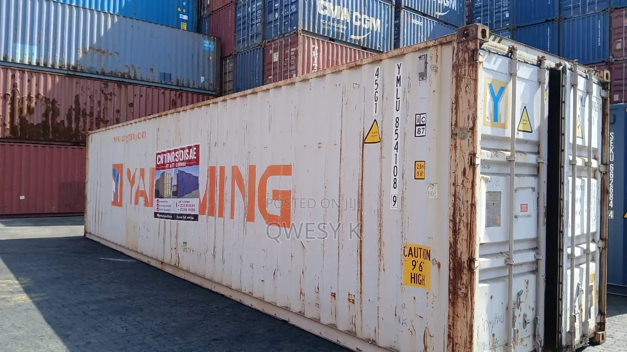 40ft Containers (ALL TYPES)