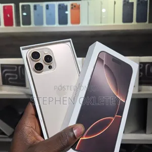 New Apple iPhone 16 Pro Max 256 GB Gold