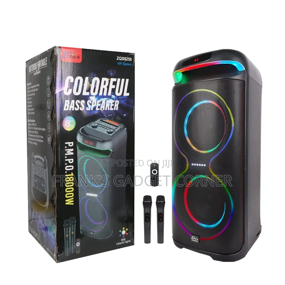 Sing-E Colorful Bass Party Speaker