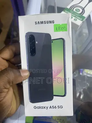 New Samsung Galaxy A56 256 GB Black
