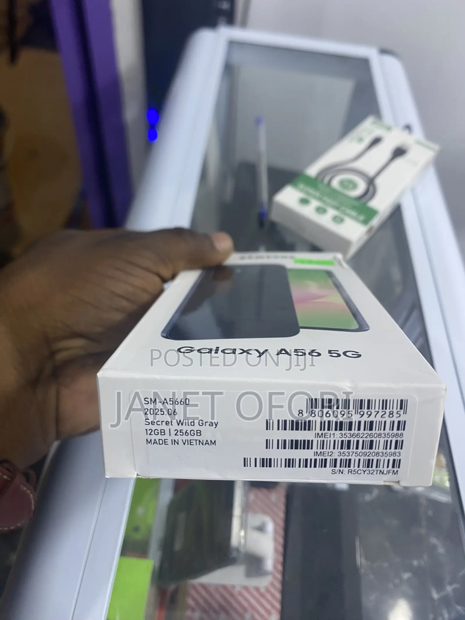 New Samsung Galaxy A56 256 GB Black