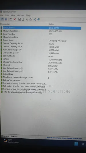 Laptop Dell G7 15 7588 16GB Intel Core i7 SSD 512GB