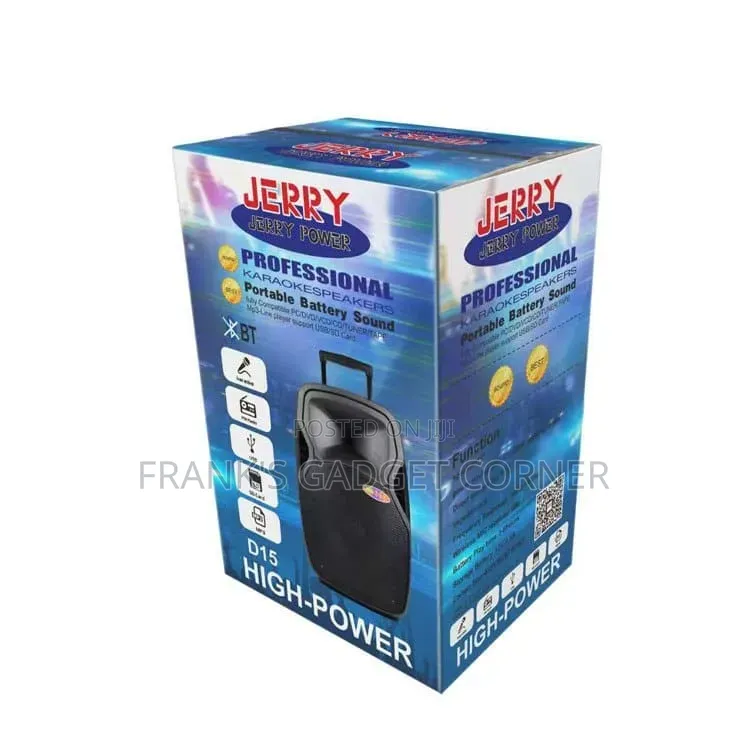 Jerry D15 Karaoke Speaker