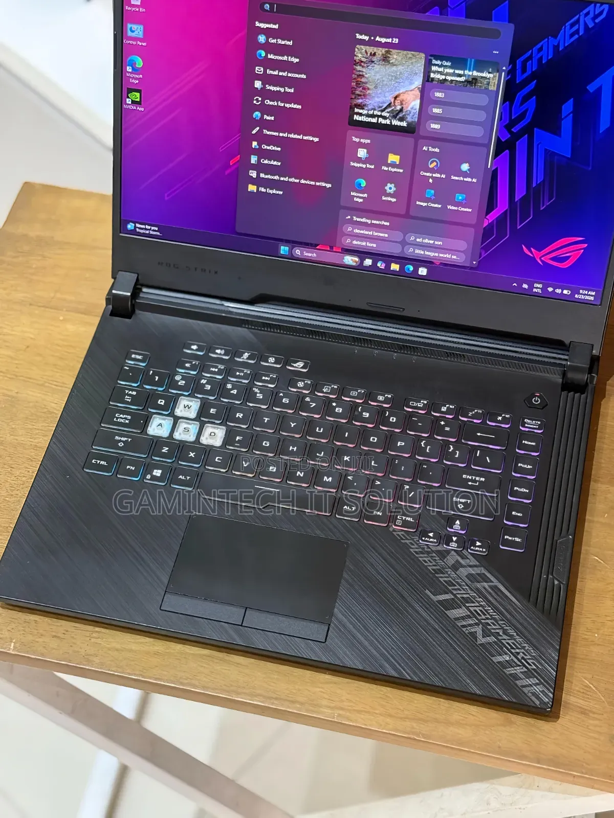Laptop Asus ROG Strix G15 16GB Intel Core i7 SSD 512GB