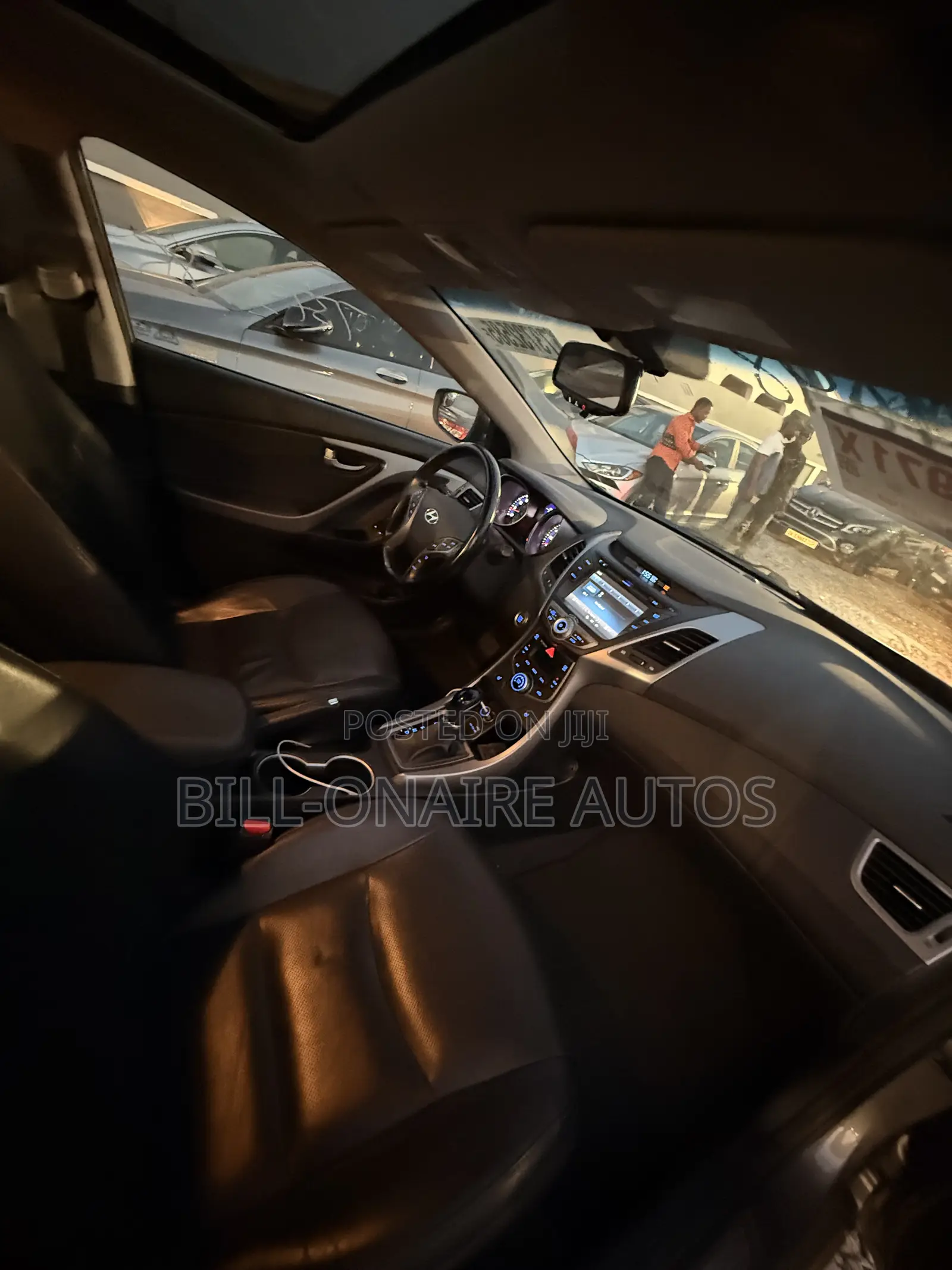 Hyundai Elantra Limited 4dr Sedan (1.8L 4cyl 6A) 2014 Gray