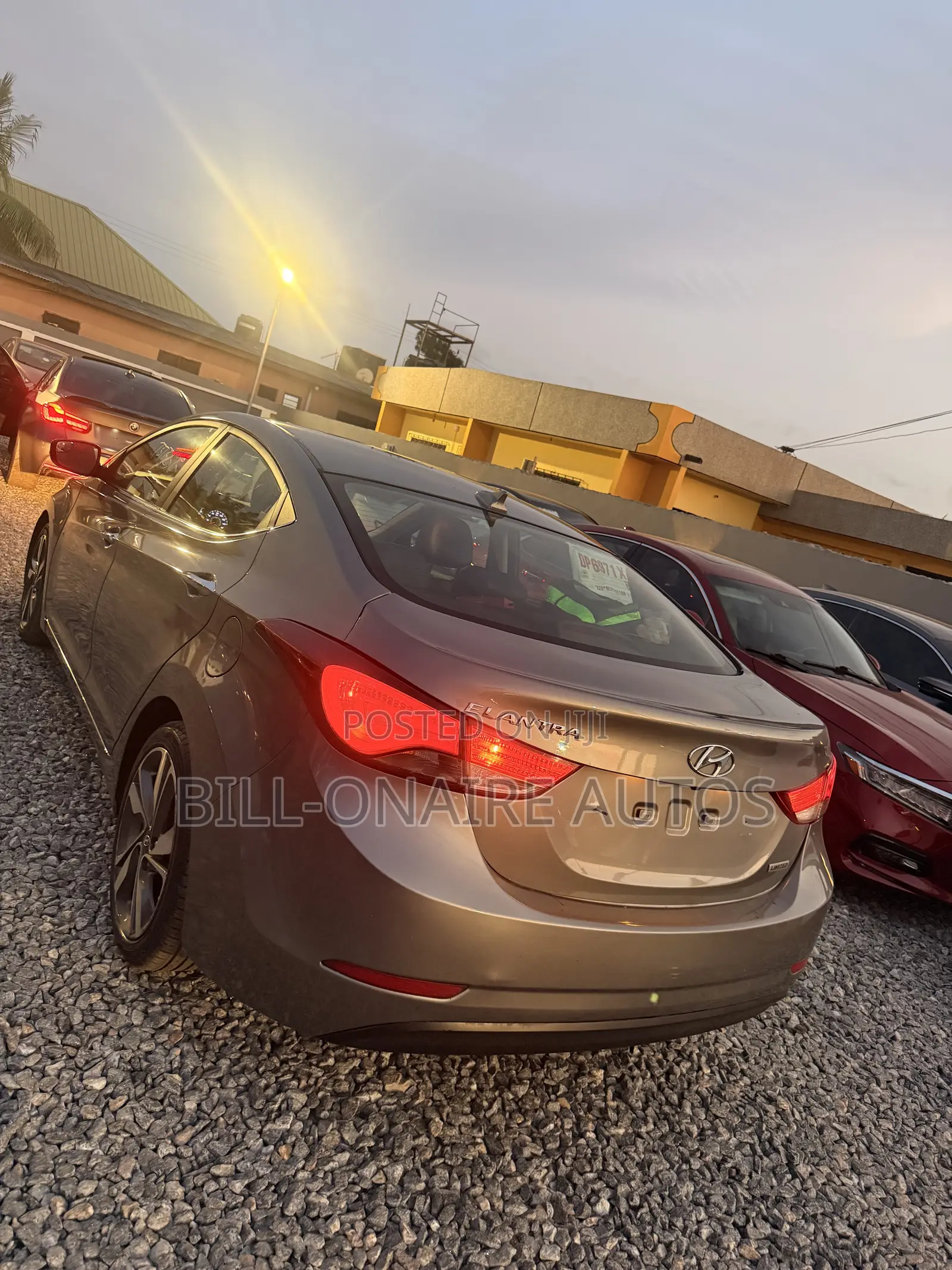 Hyundai Elantra Limited 4dr Sedan (1.8L 4cyl 6A) 2014 Gray