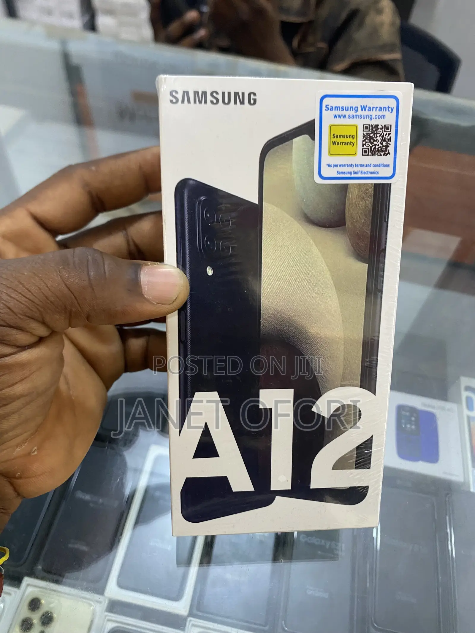 New Samsung Galaxy A12 64 GB Black