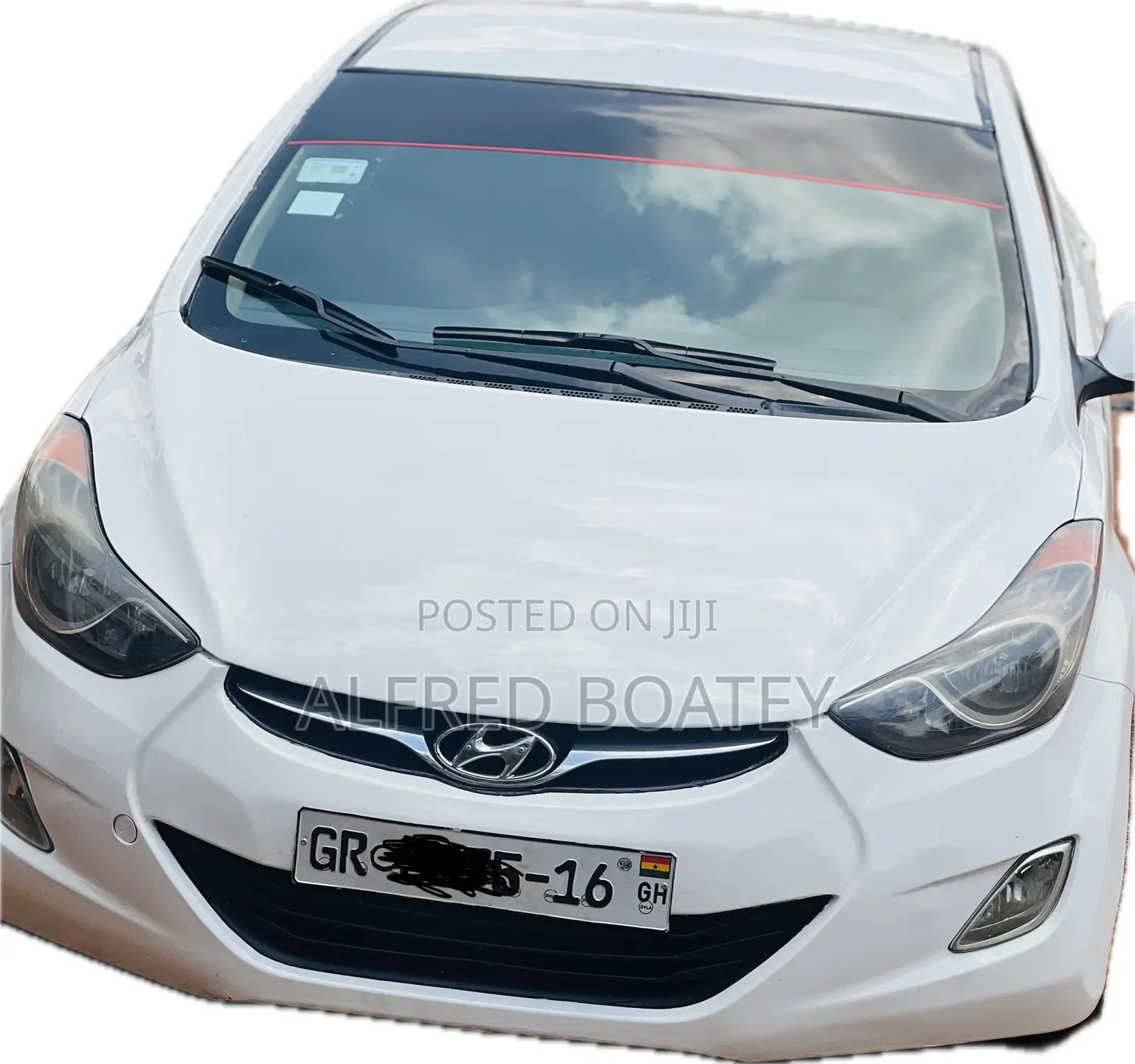 Hyundai Elantra 2013 White