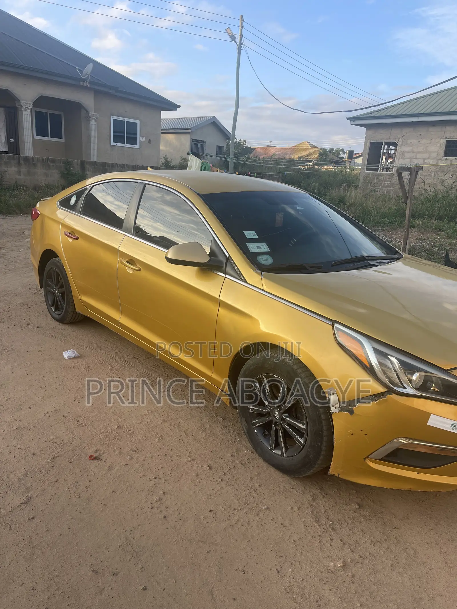 Hyundai Sonata 2015 Gold