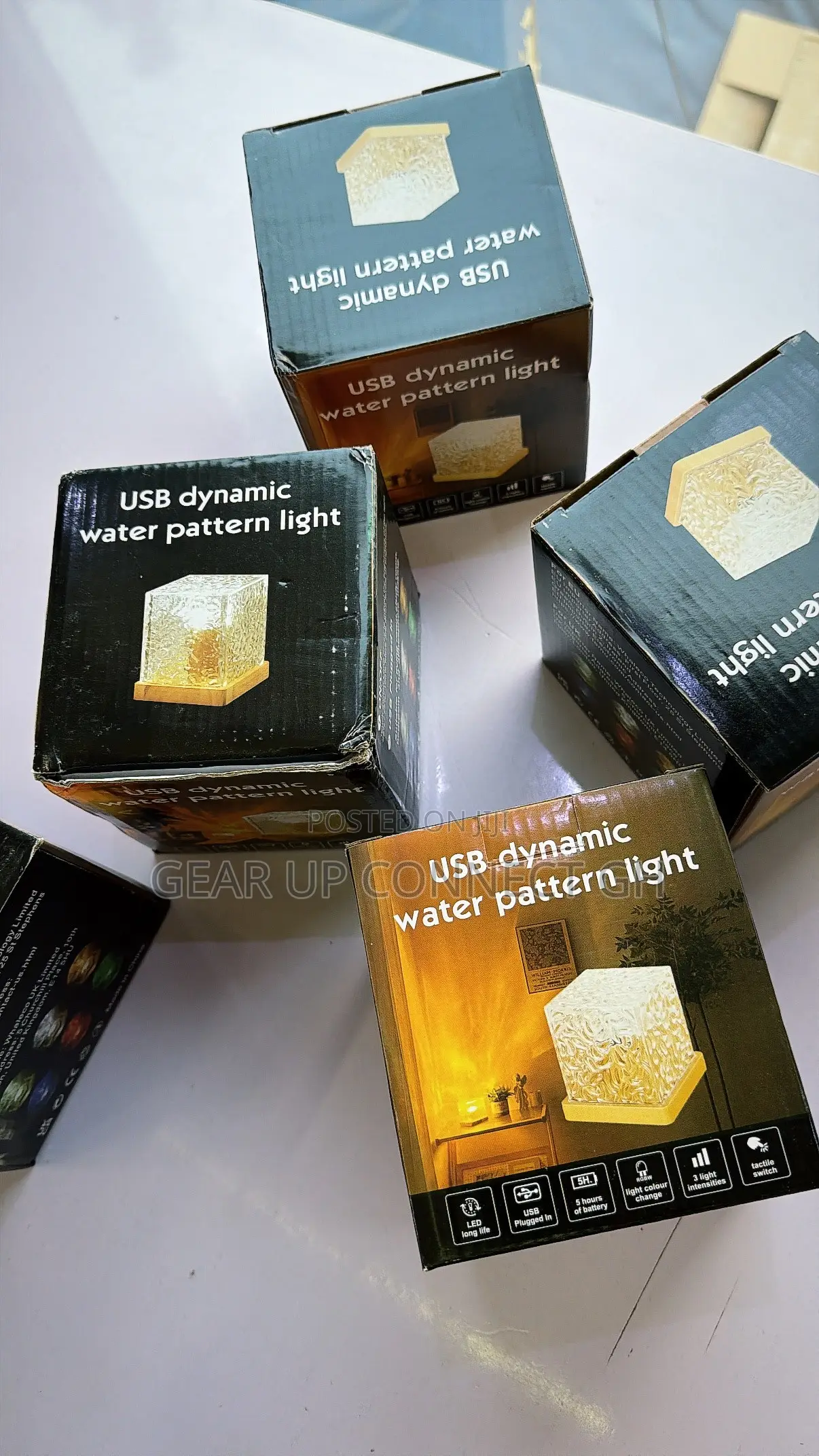 Dynamic Water Pattern Light