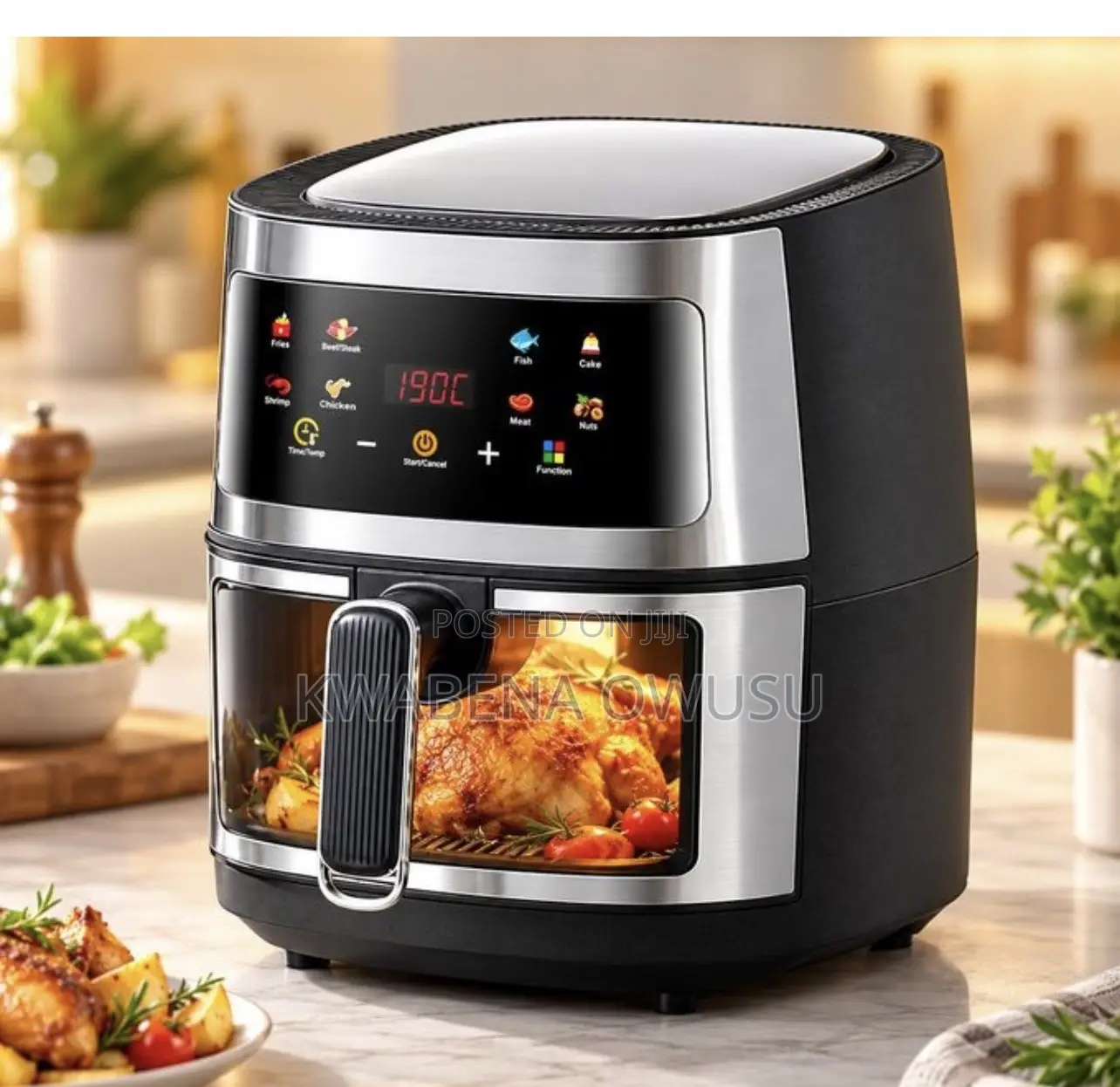 Sunny Walk Air Fryer Digital 8 Liter