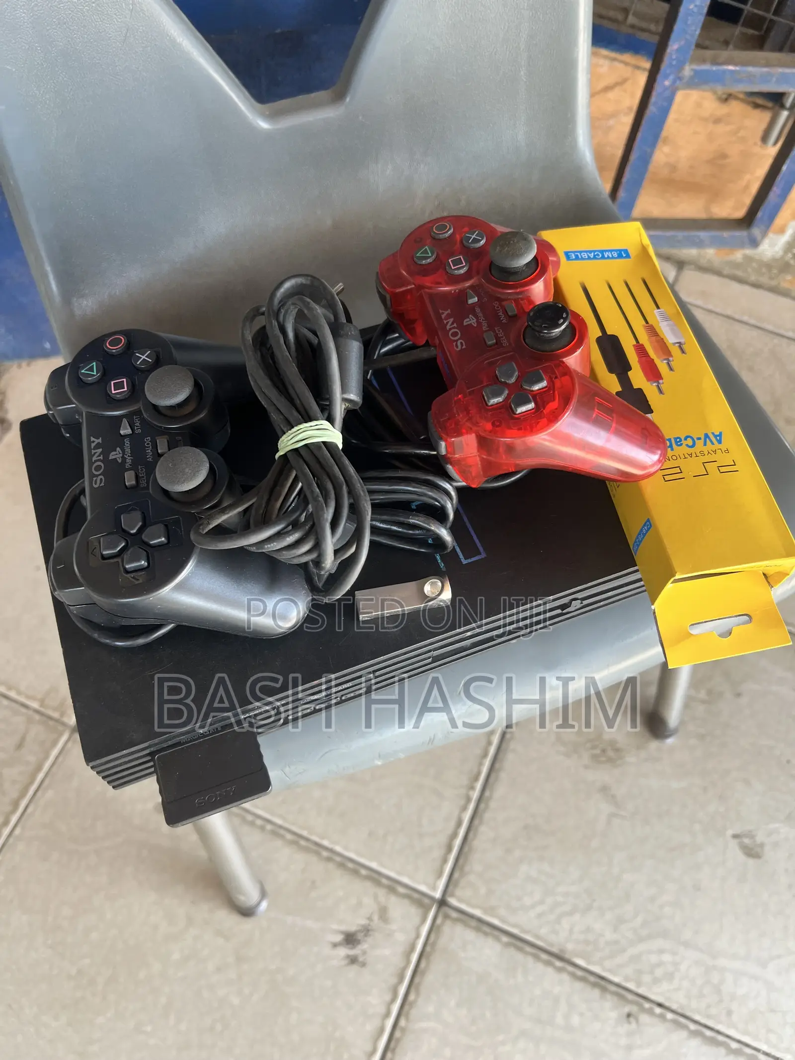 Ps2 Console Set Wit Games