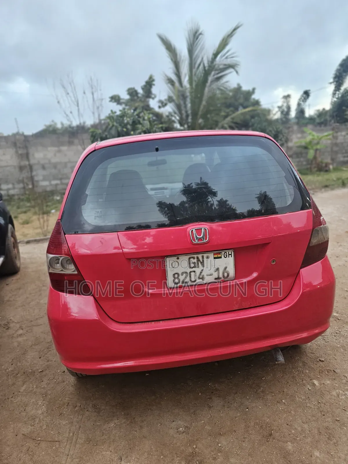 Honda Fit Aria 2004 Red