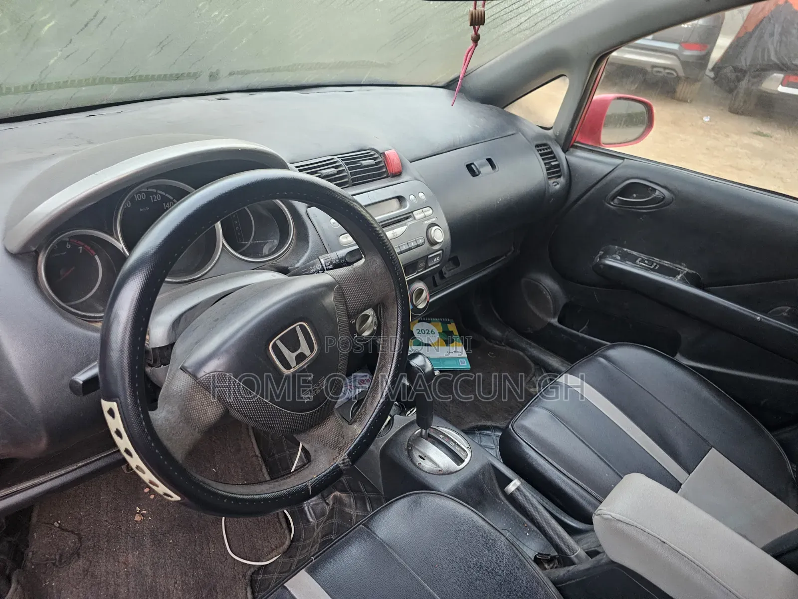 Honda Fit Aria 2004 Red